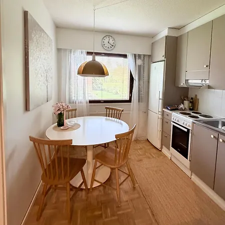 Peaceful One-bedroom Apartment, Private Yard And Parking * Oulu